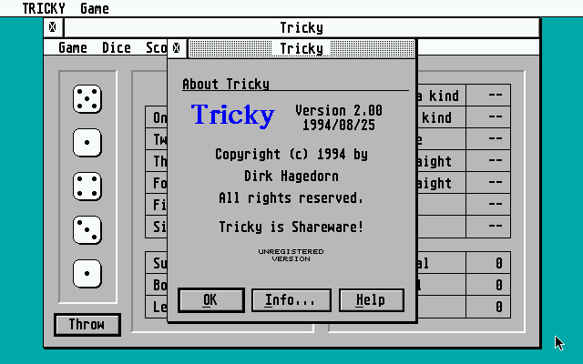 Tricky atari screenshot